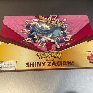 GameStop Shiny Zacian Code
